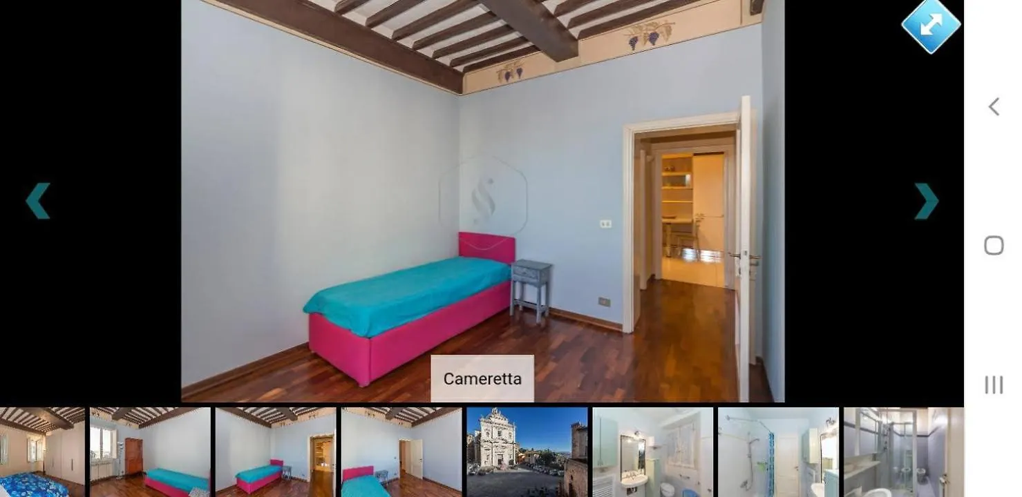 Apartmán Vista Unica Con Parquet - Centro Siena 0*,  Itálie