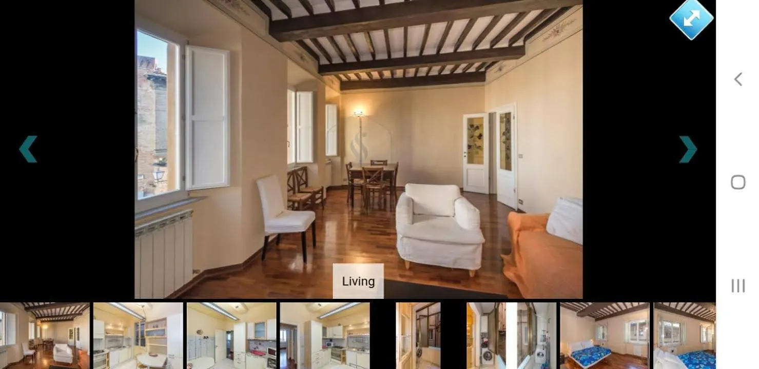 Apartmán Vista Unica Con Parquet - Centro Siena